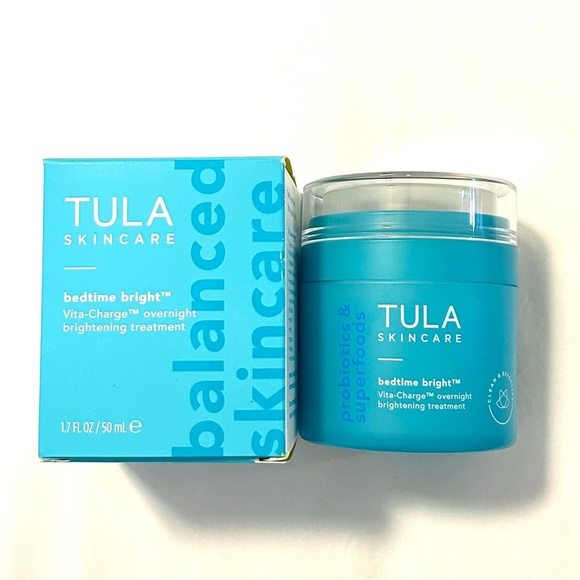 Tula Skincare Bedtime Bright Vita-Charge Overnight Treatment - Picture 1 of 8